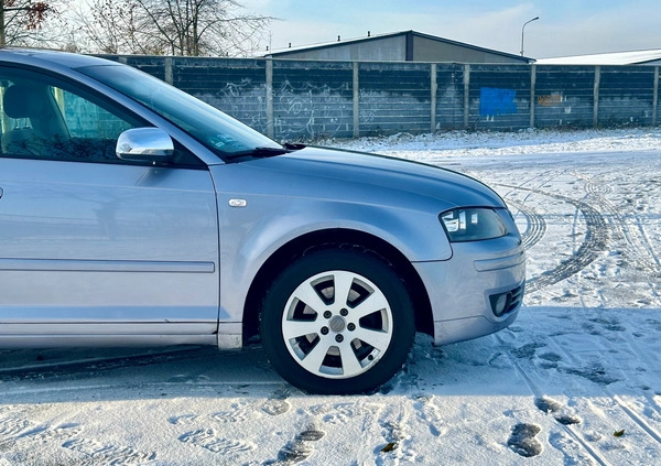 Audi A3 cena 13900 przebieg: 249000, rok produkcji 2005 z Wrocław małe 497